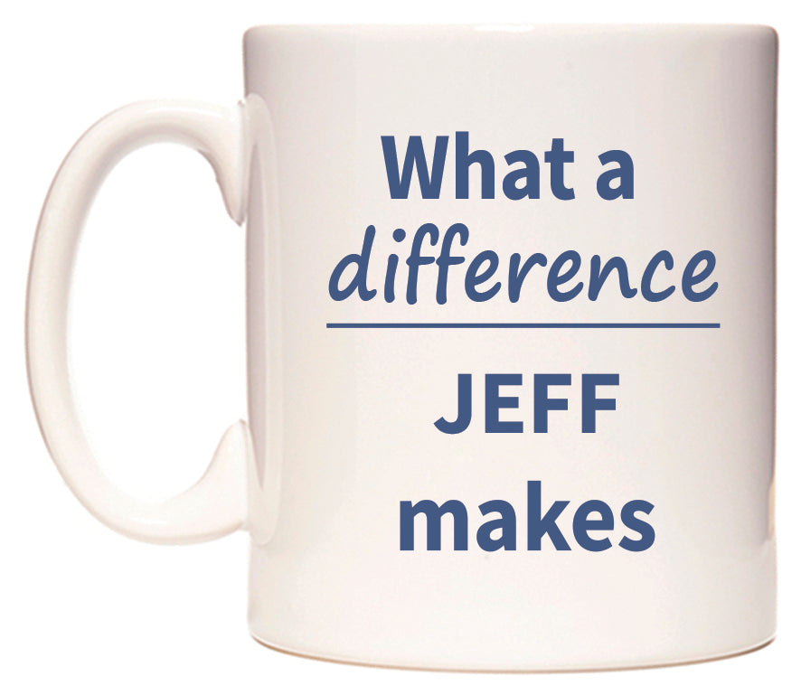 What a difference JEFF makes Mug