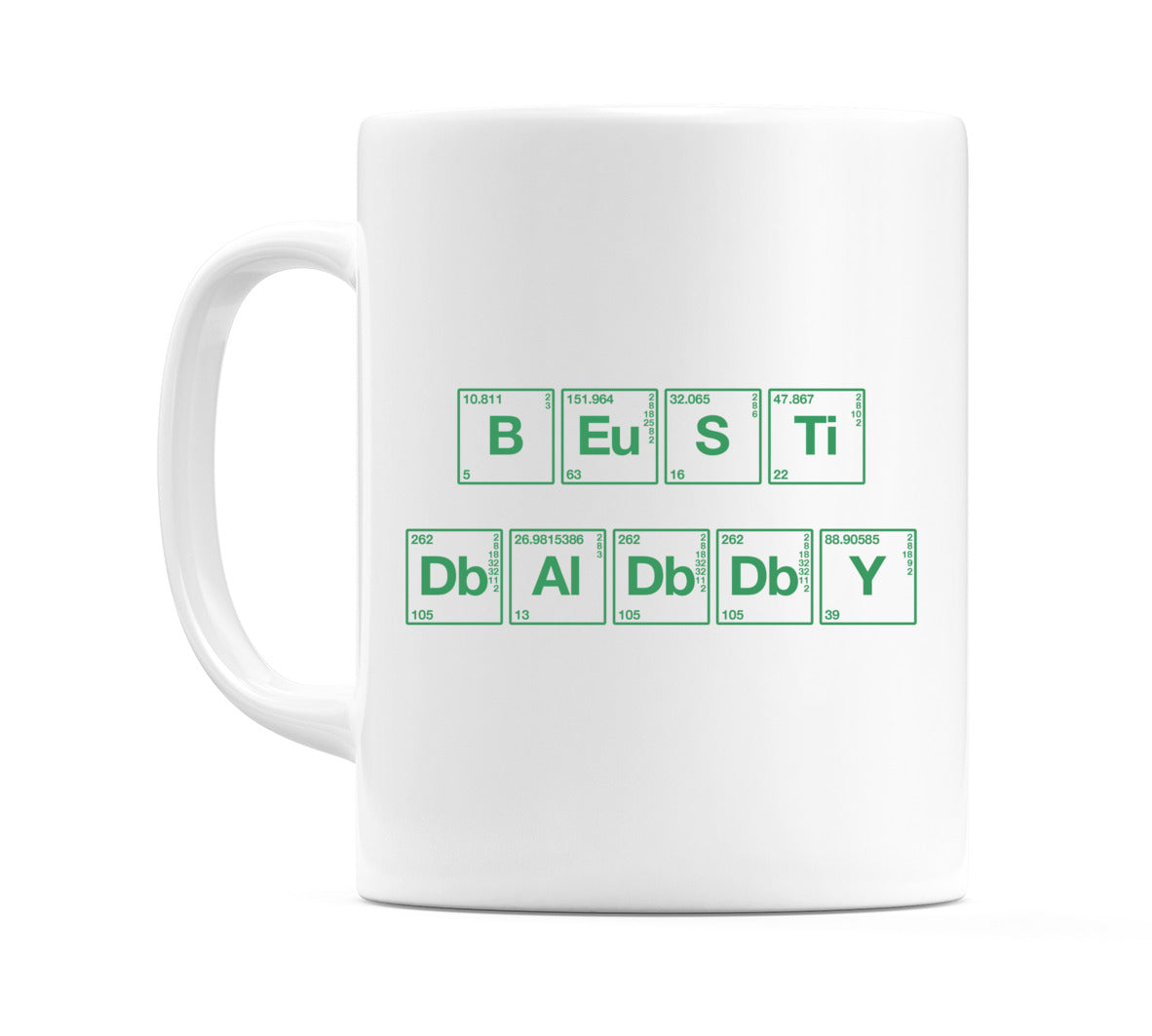 Best Daddy (Chemistry Themed) Mug