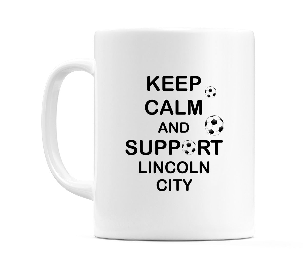 Keep Calm And Support Lincoln City Mug