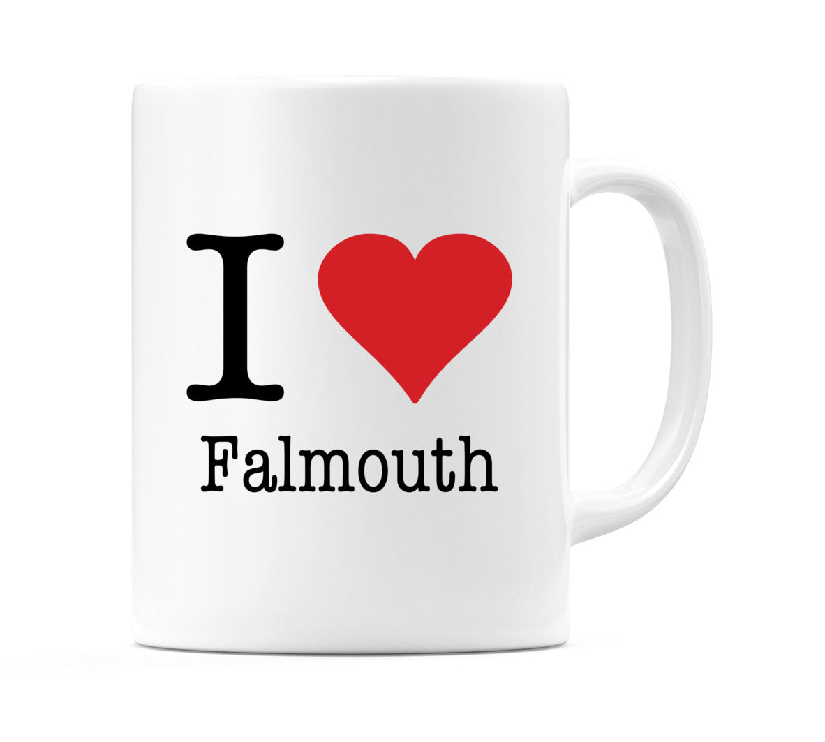 I Love Falmouth Mug