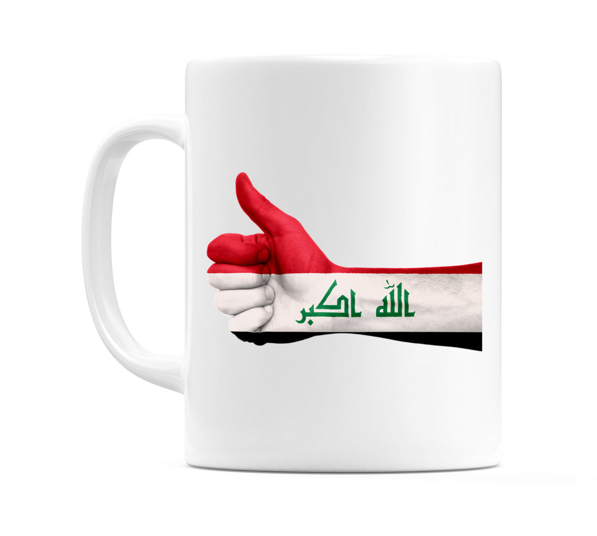 Iraq Thumbs up Flag Mug