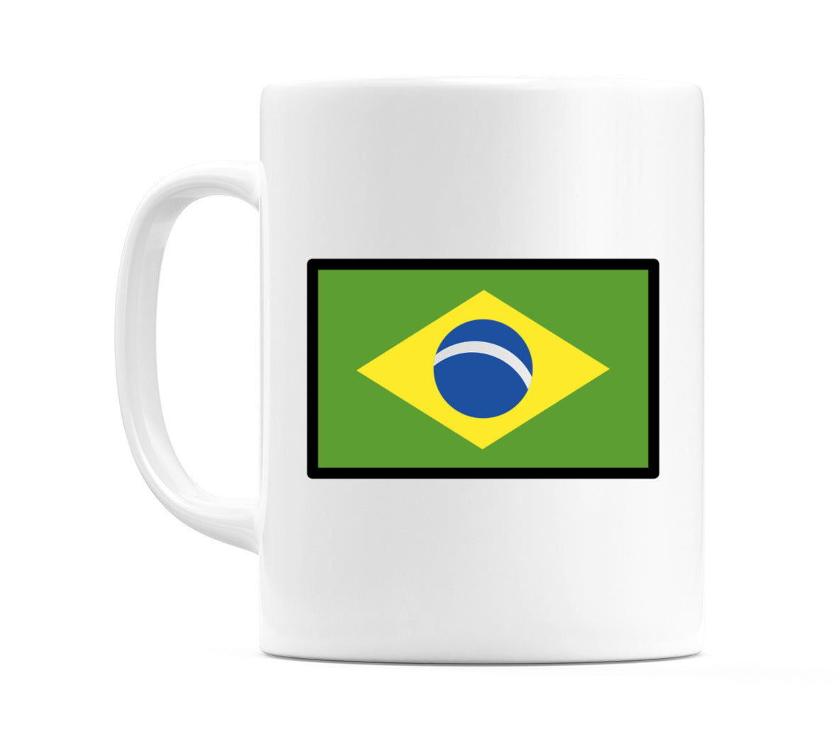 Brazil Flag Emoji Mug
