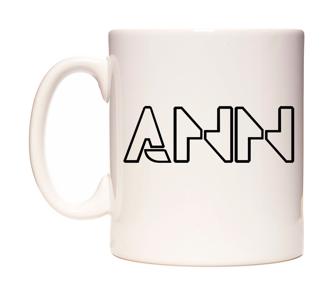 Ann - Tron Themed Mug