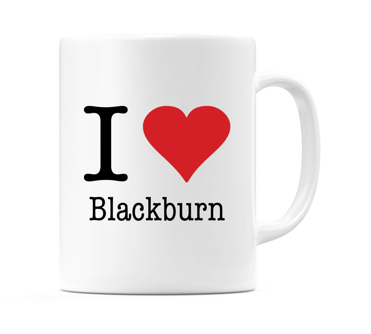 I Love Blackburn Mug