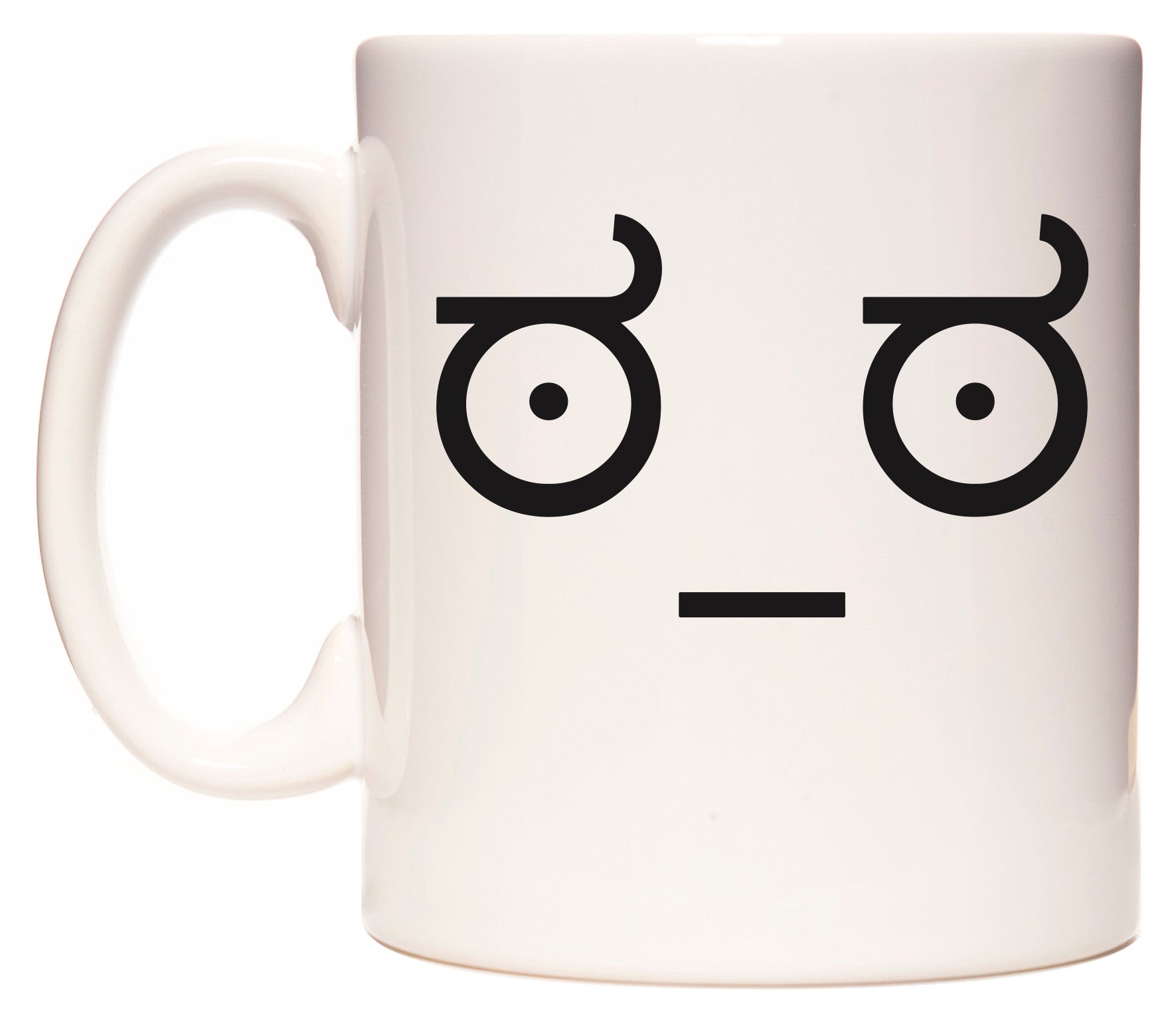 This mug features Look of Disapproval