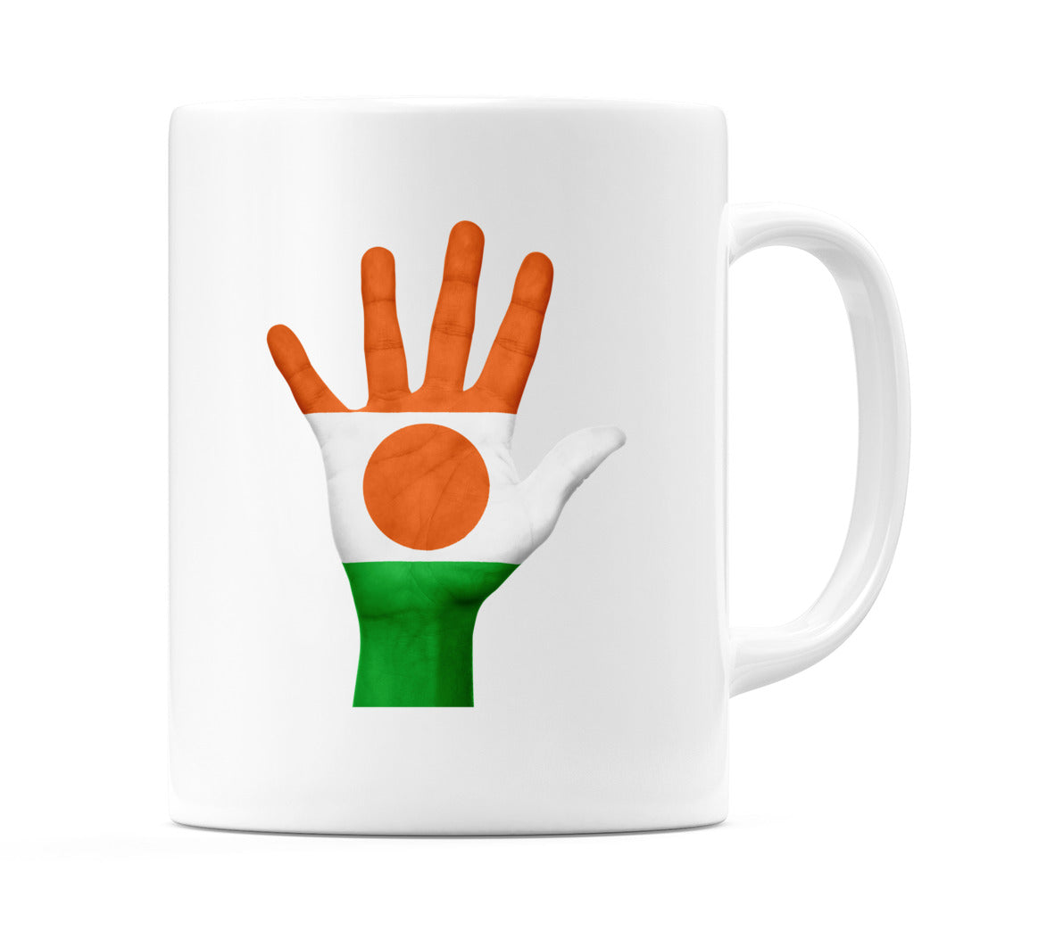 Niger Hand Flag Mug