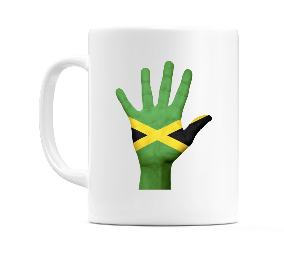 Jamaica Hand Flag Mug