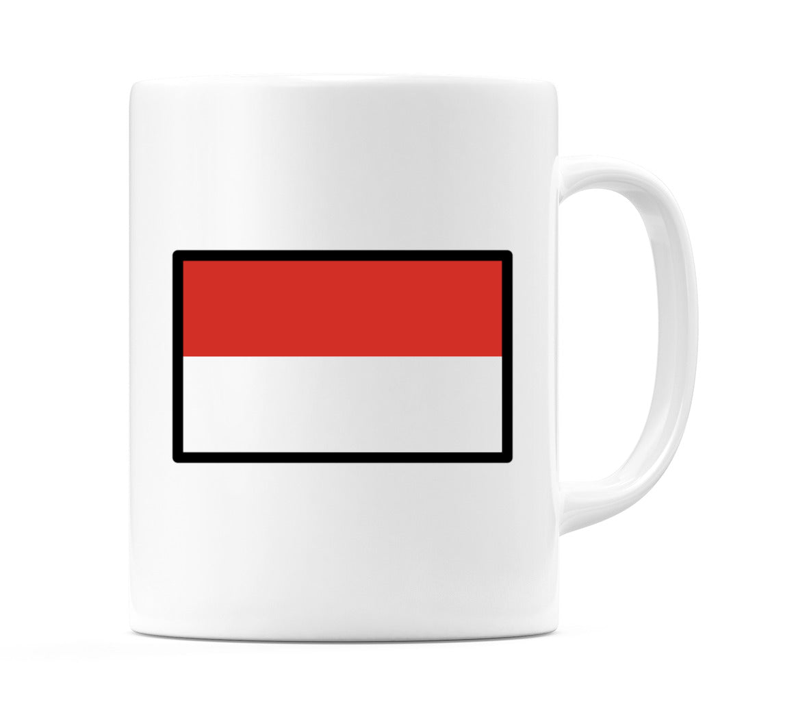 Indonesia Flag Emoji Mug