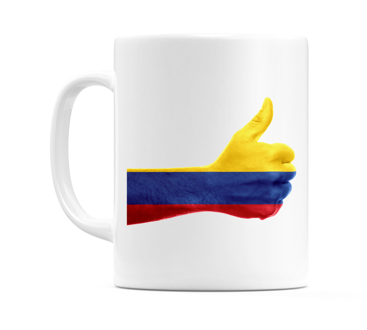 Colombia Thumbs up Flag Mug