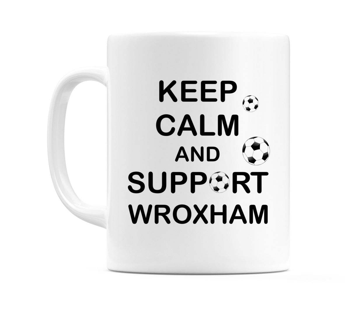 Keep Calm And Support Wroxham Mug