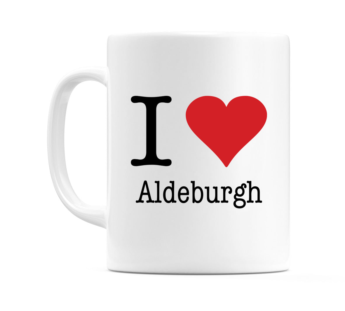 I Love Aldeburgh Mug
