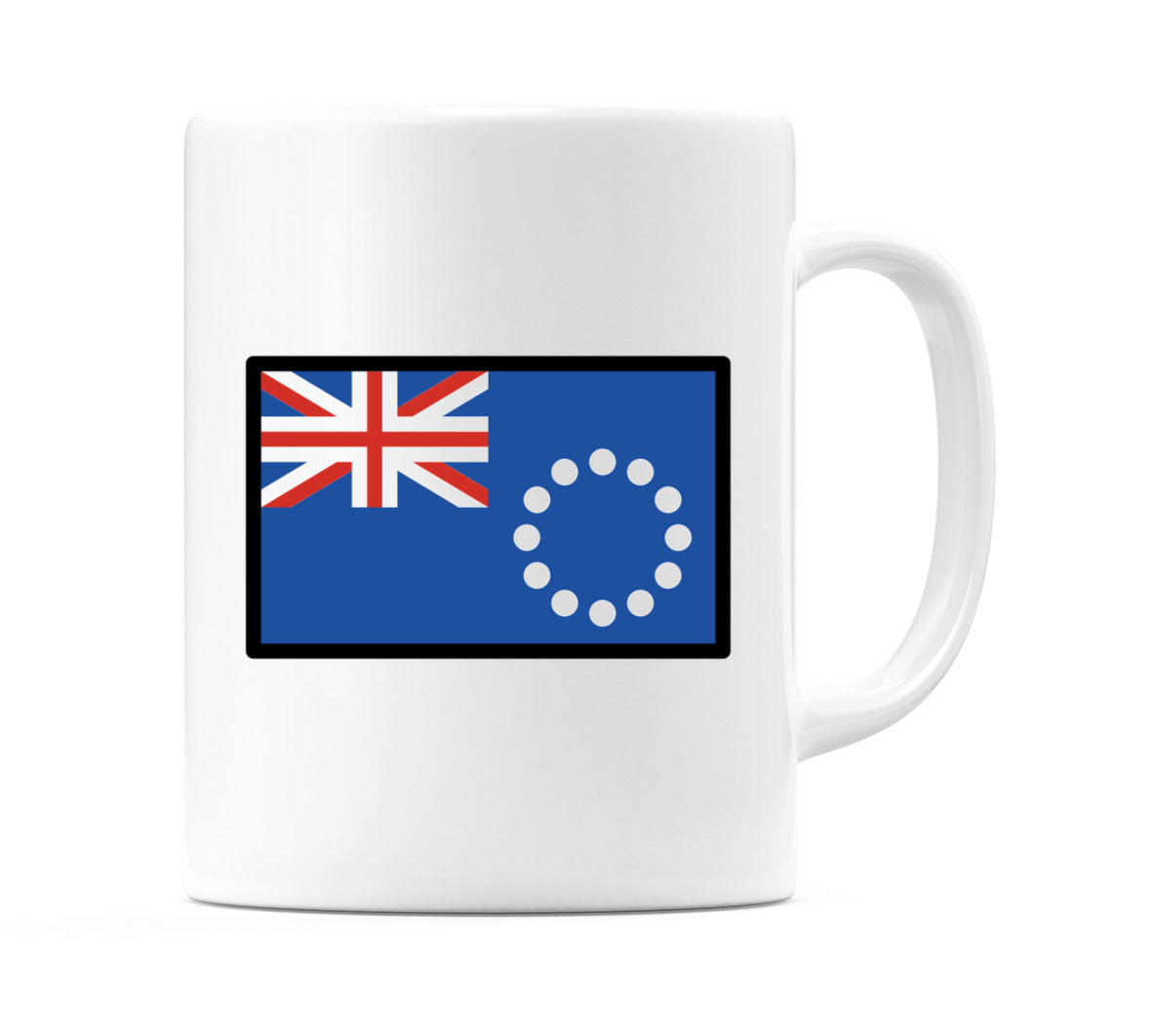 Cook Islands Flag Emoji Mug