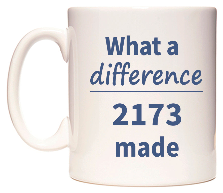 What a difference 2173 made Mug