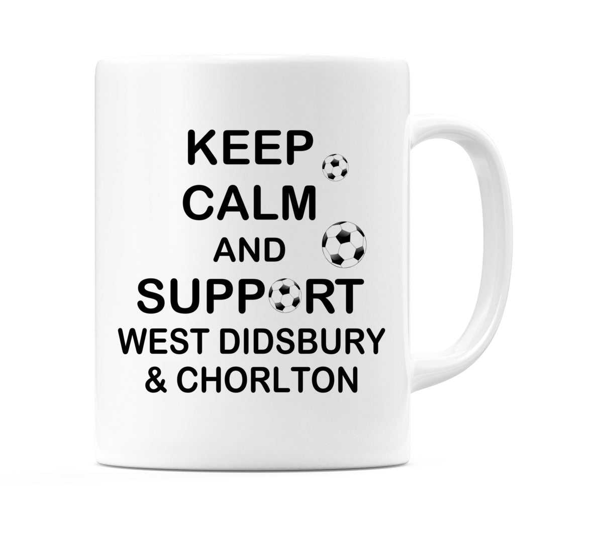 Keep Calm And Support West Didsbury & Chorlton Mug
