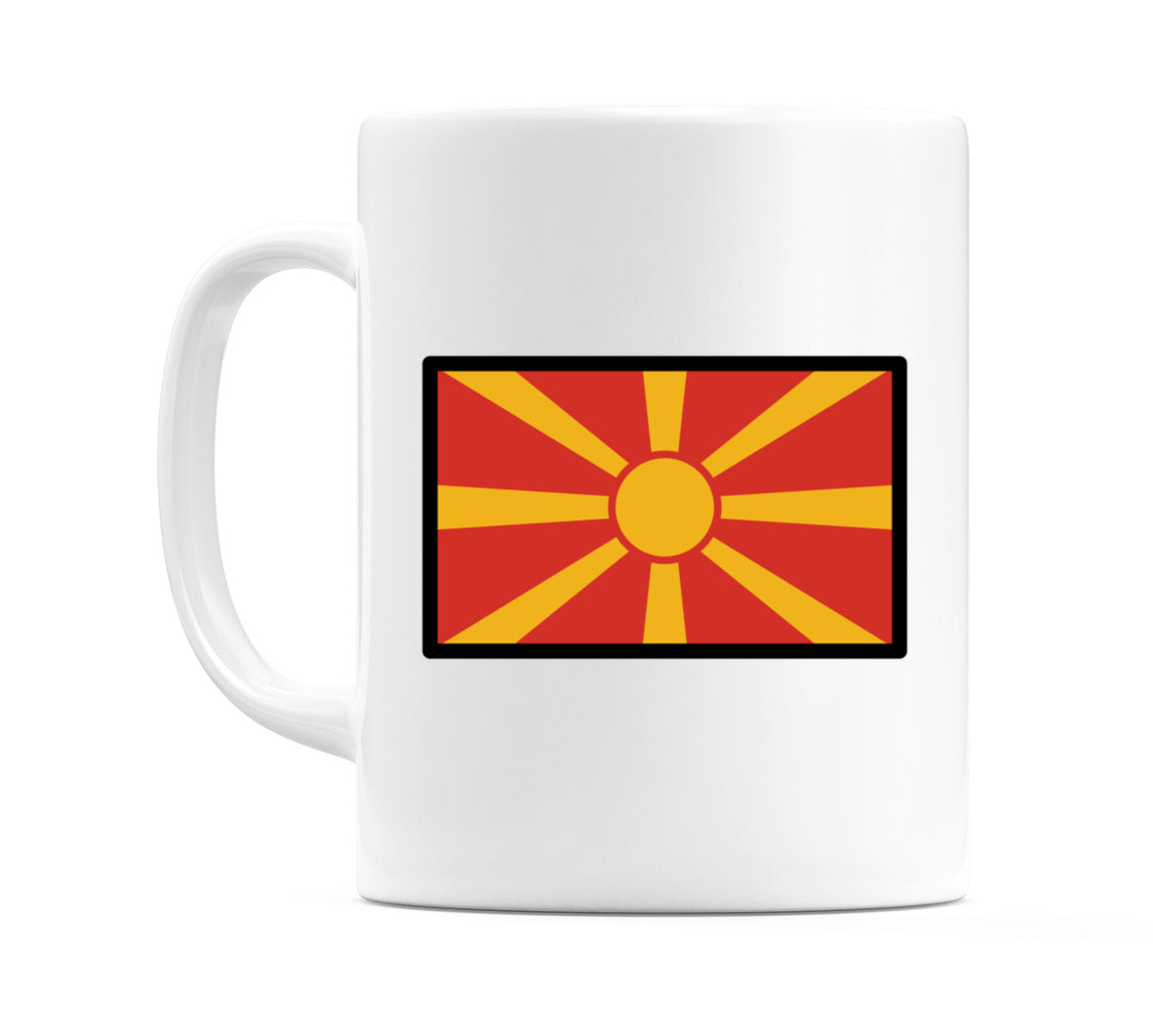 North Macedonia Flag Emoji Mug