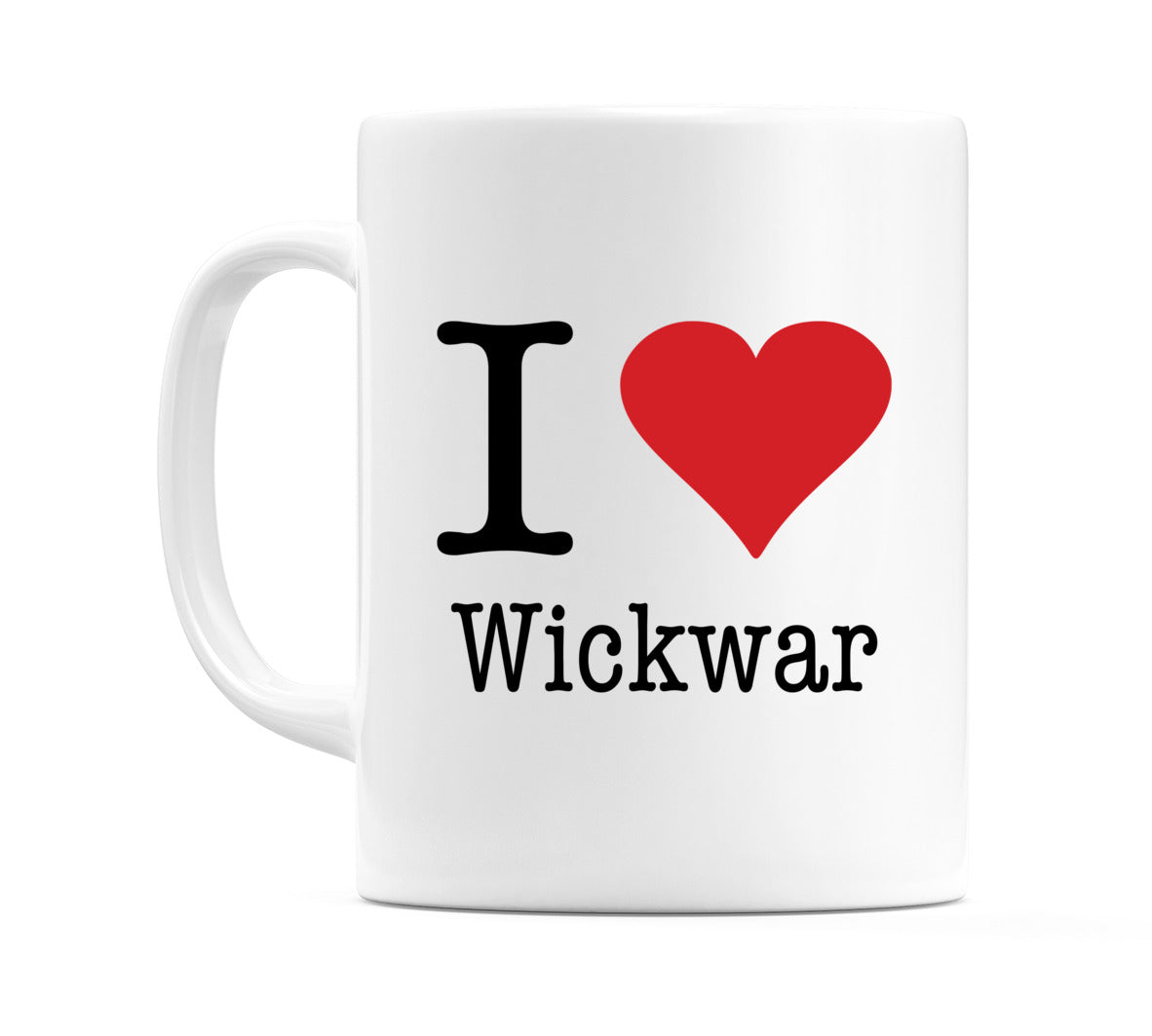 I Love Wickwar Mug