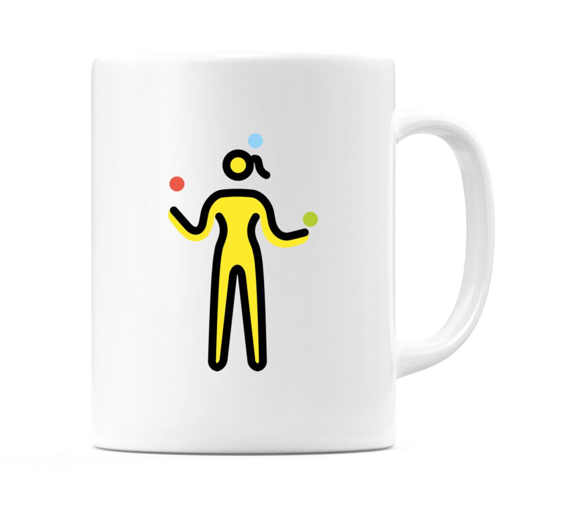 Female Juggling Emoji Mug