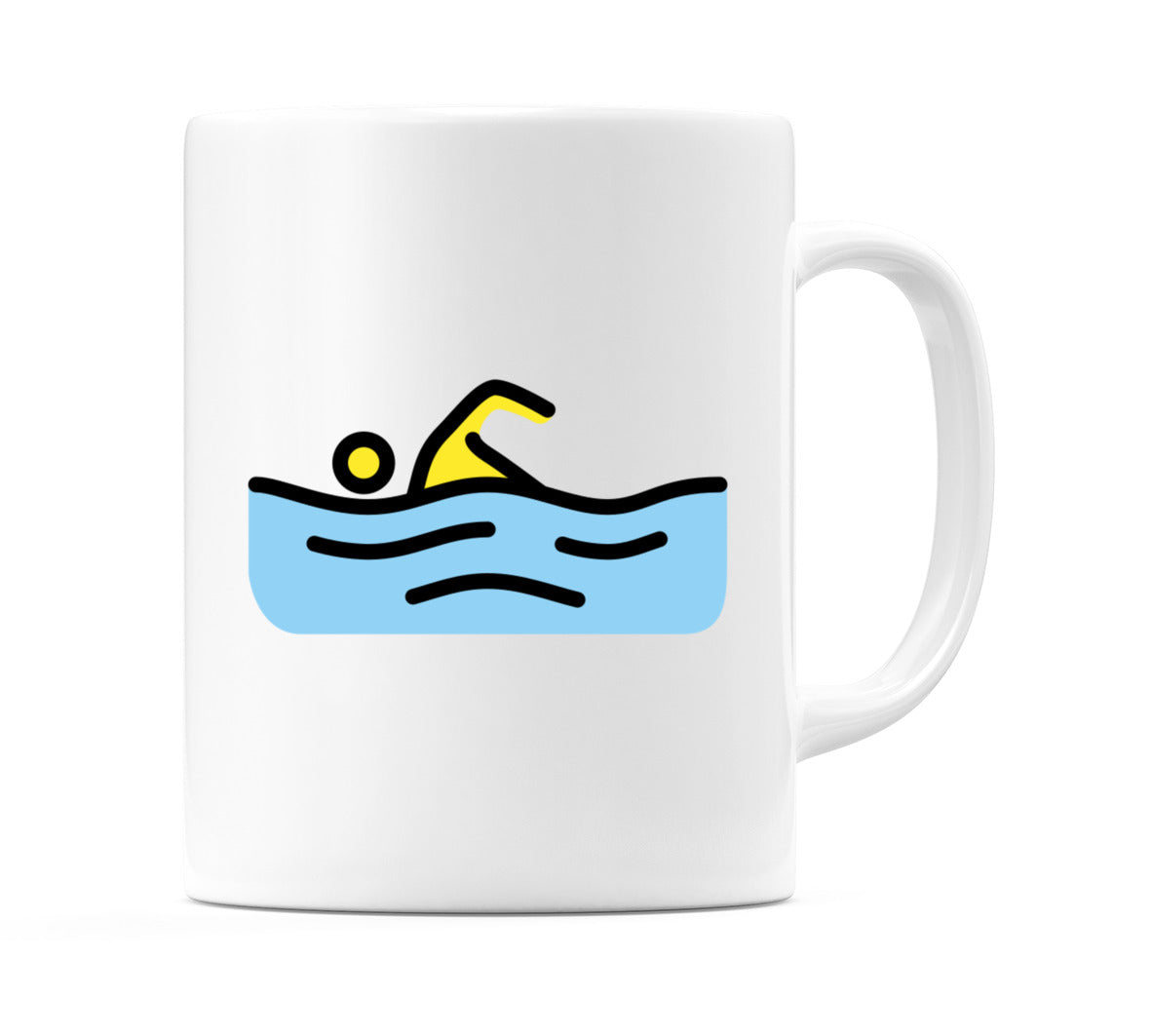 Male Swimming Emoji Mug