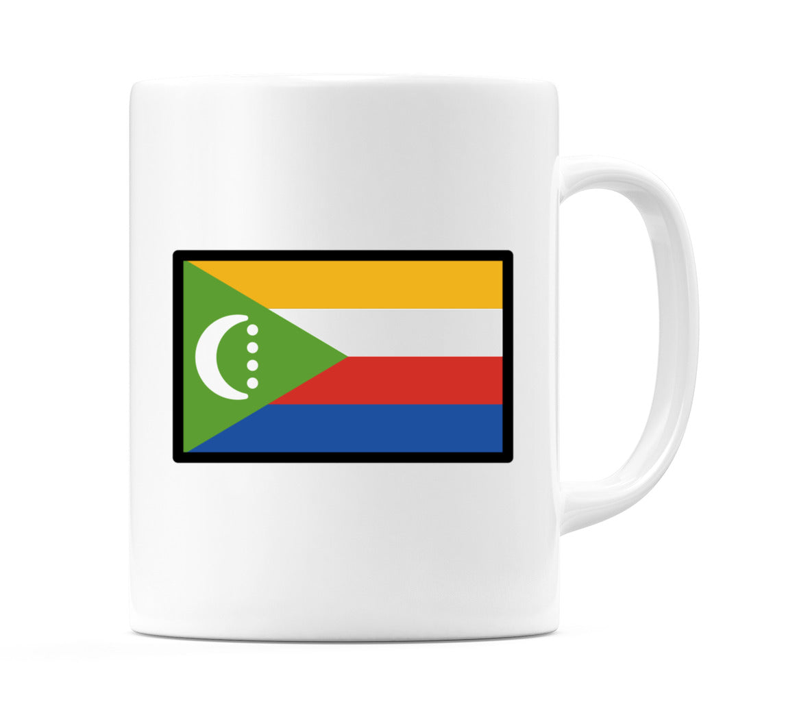Comoros Flag Emoji Mug