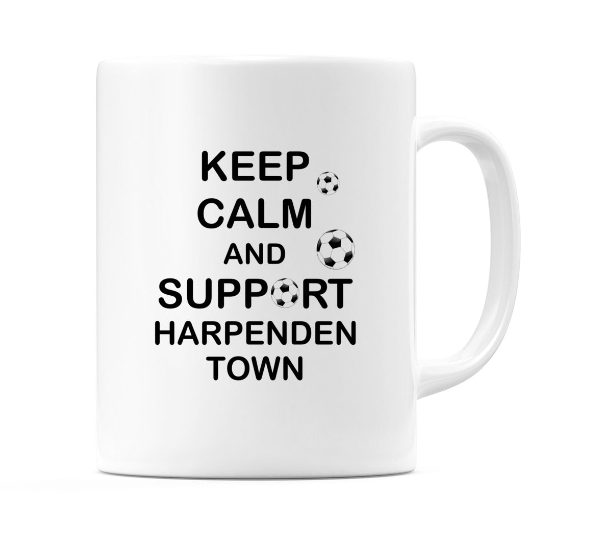 Keep Calm And Support Harpenden Town Mug