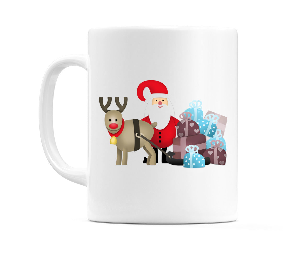 Santa & His Reindeer Mug