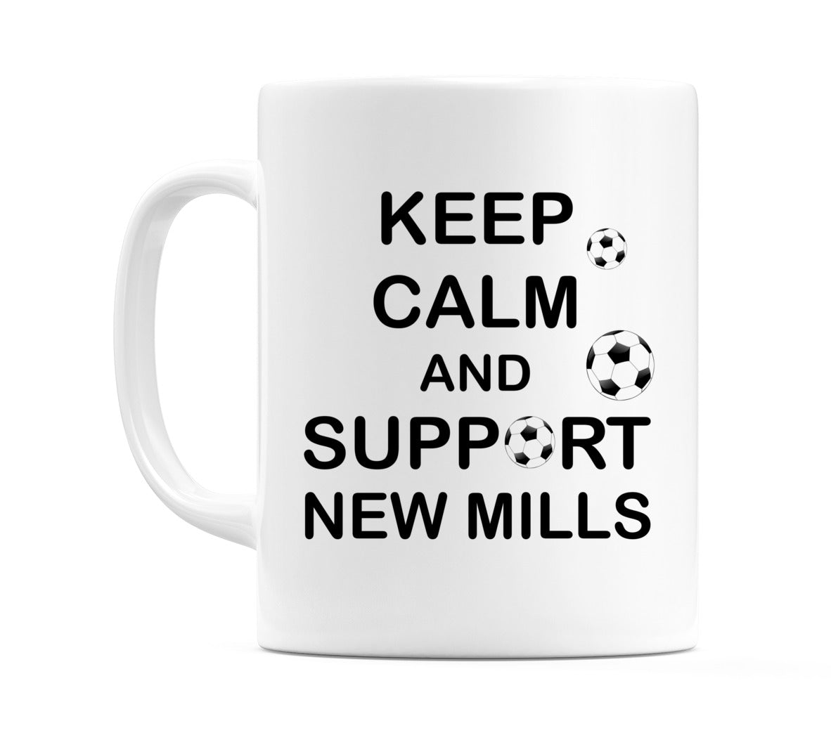 Keep Calm And Support New Mills Mug