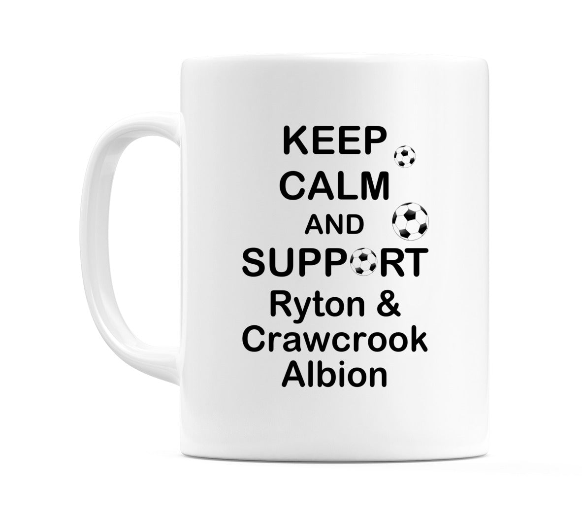 Keep Calm And Support Ryton & Crawcrook Albion Mug