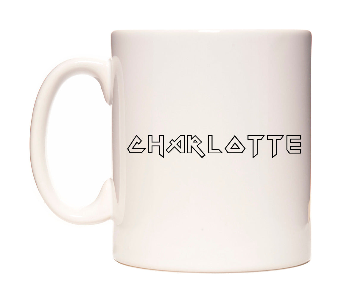 Charlotte - Iron Maiden Themed Mug