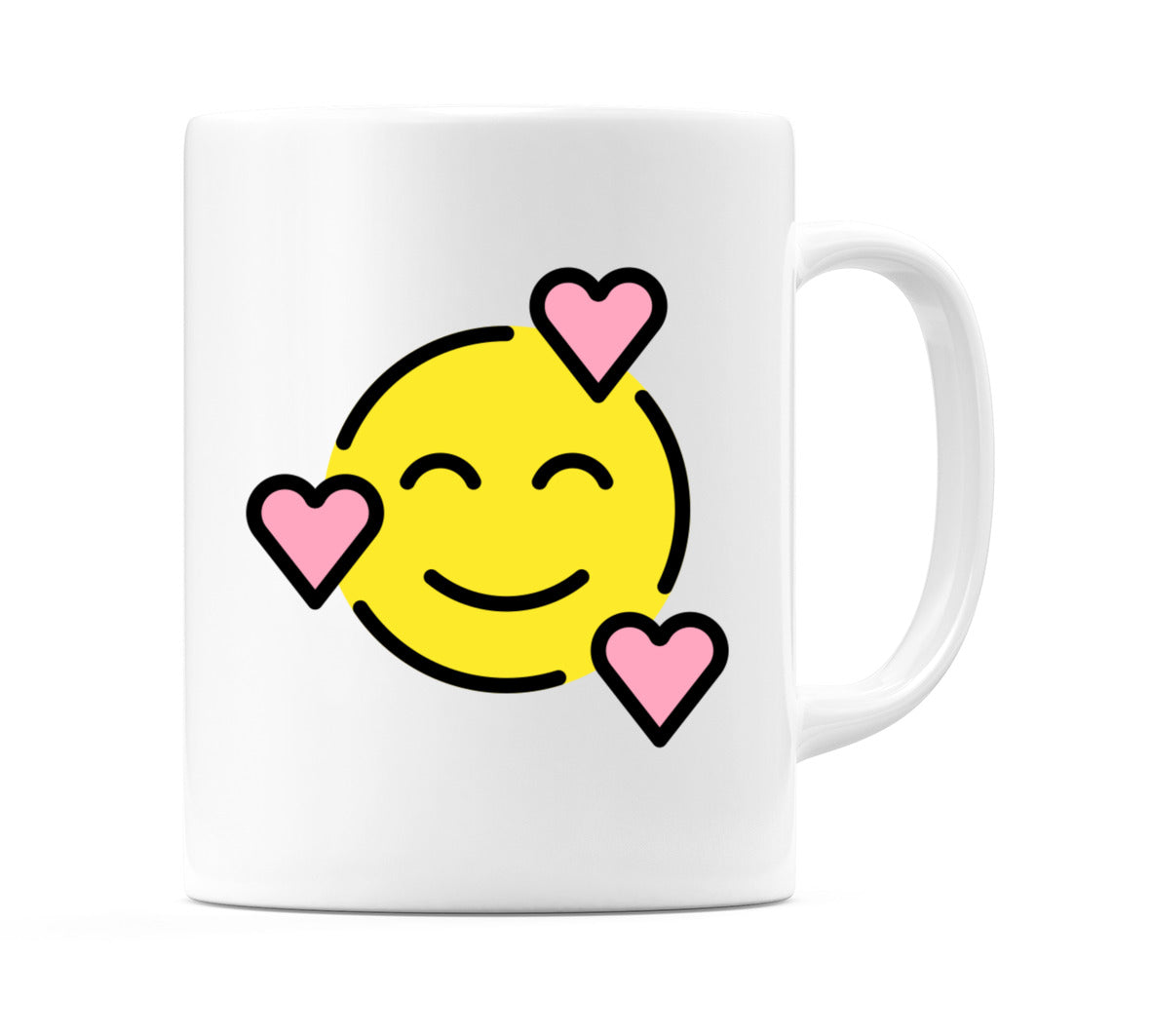 Smiling Face With Hearts Emoji Mug