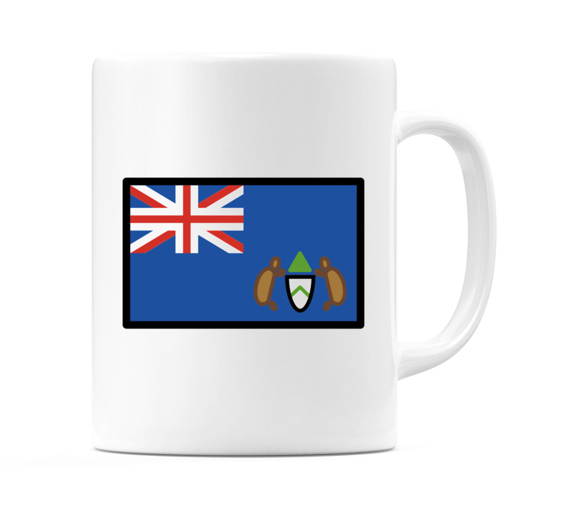 Ascension Island Flag Emoji Mug