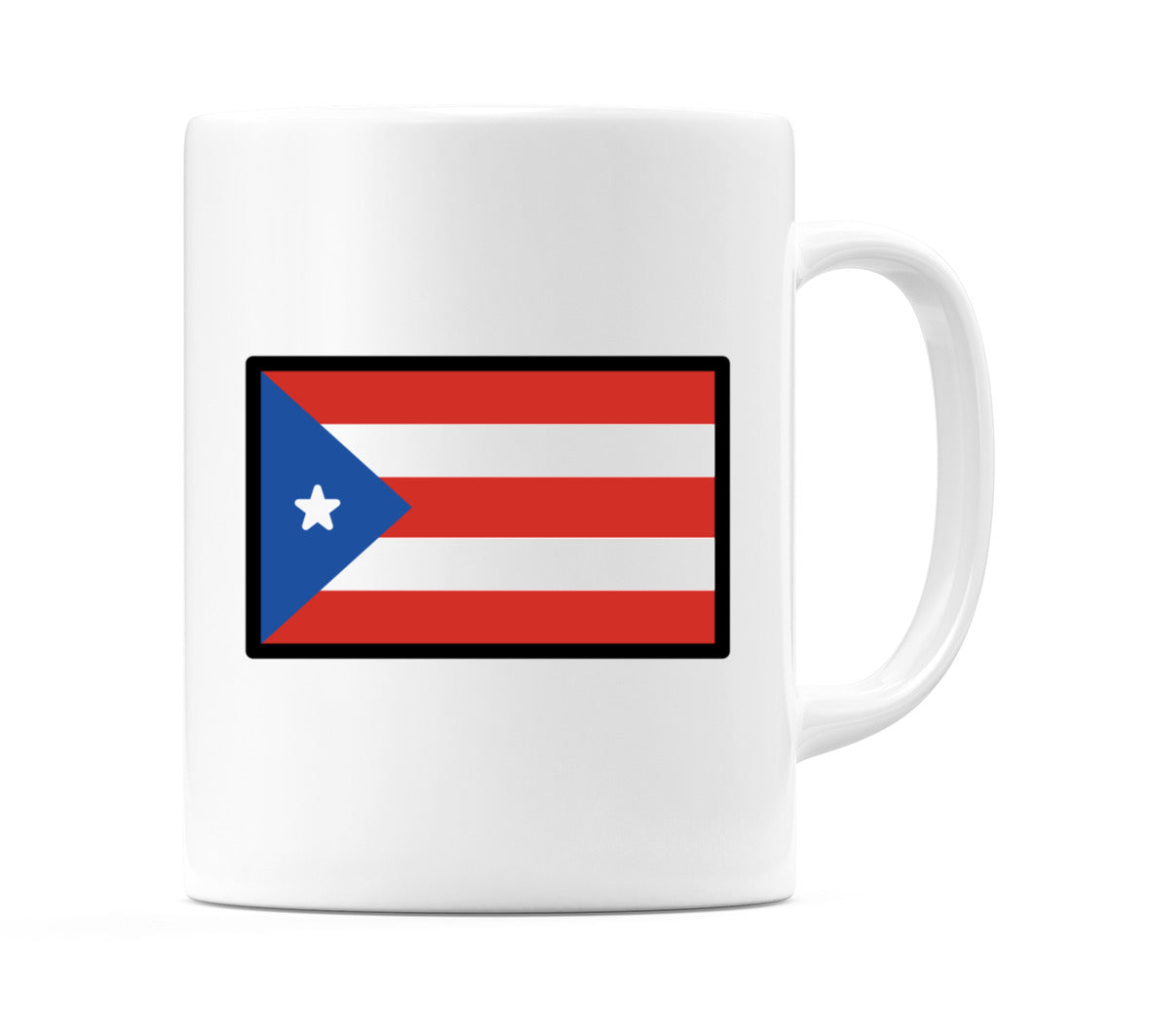Puerto Rico Flag Emoji Mug