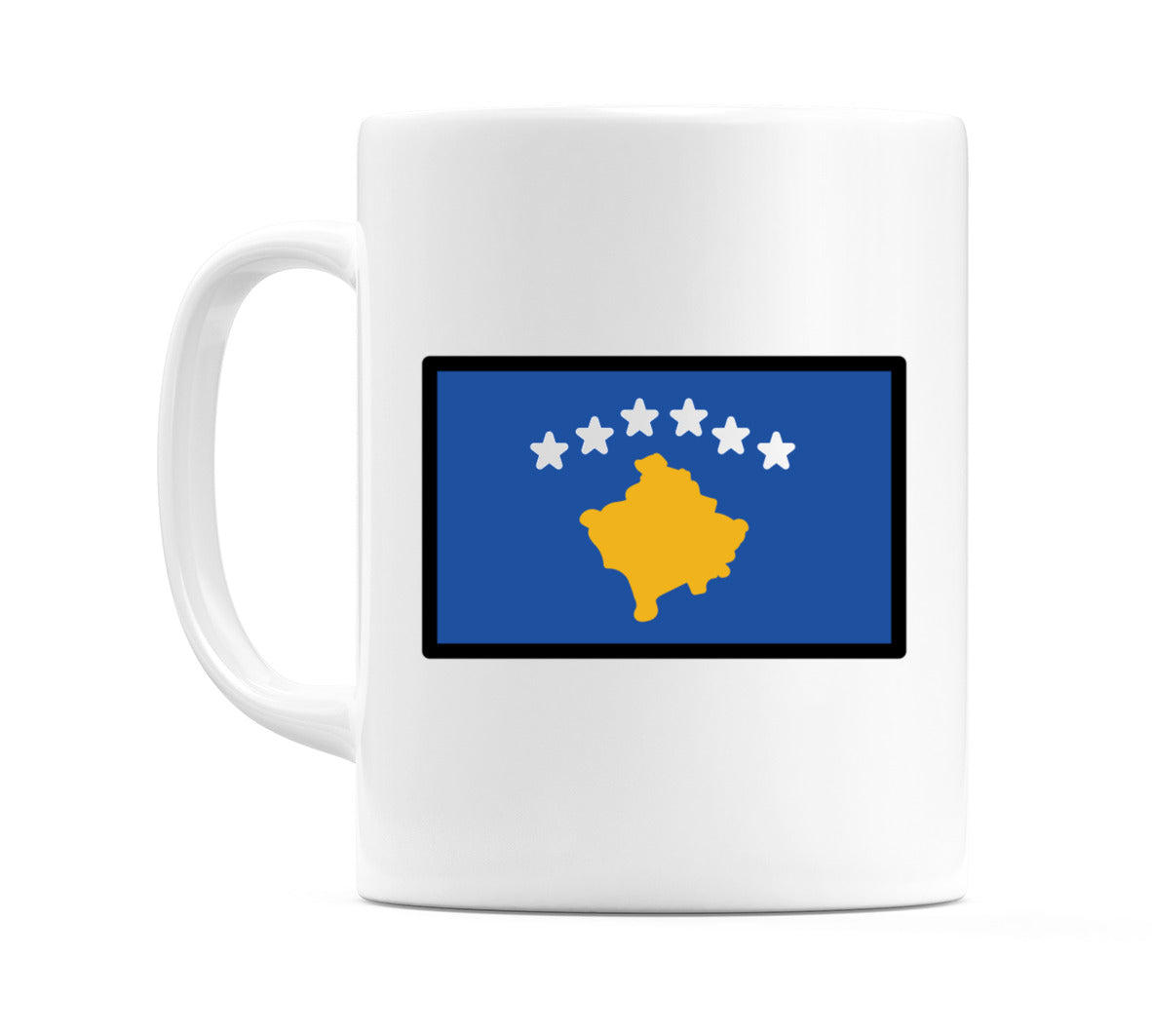 Kosovo Flag Emoji Mug