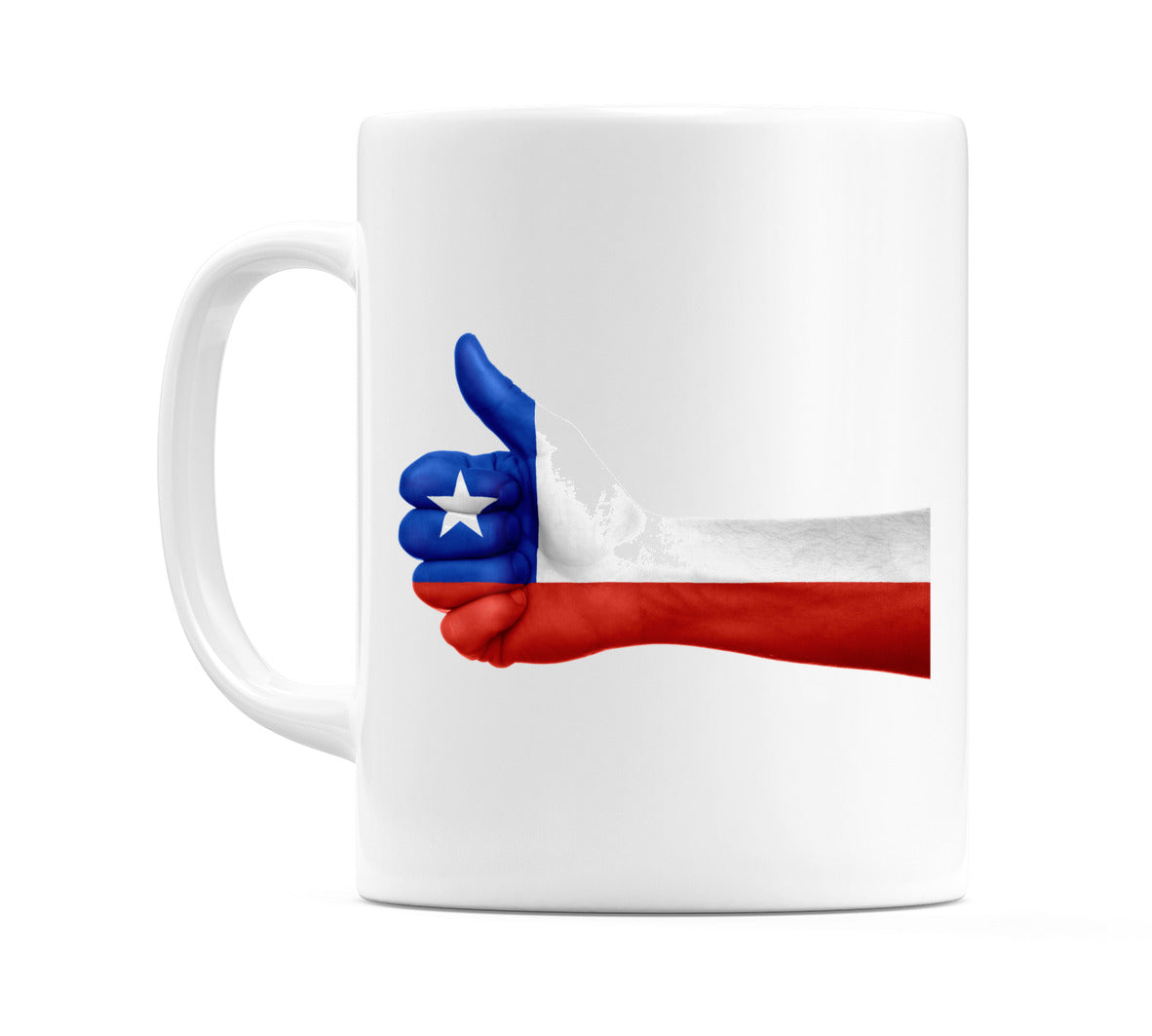 Chile Thumbs up Flag Mug