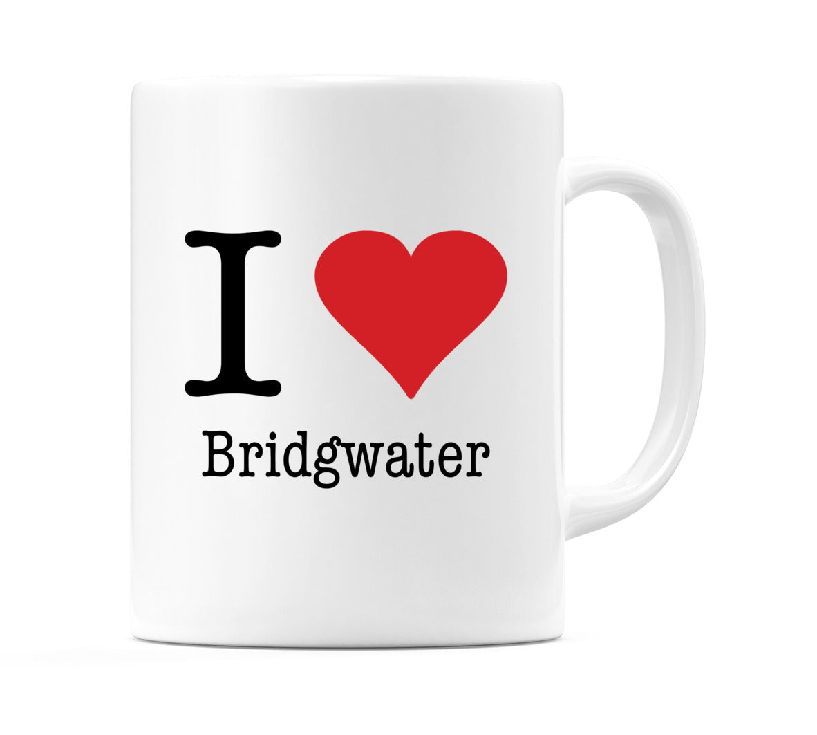 I Love Bridgwater Mug