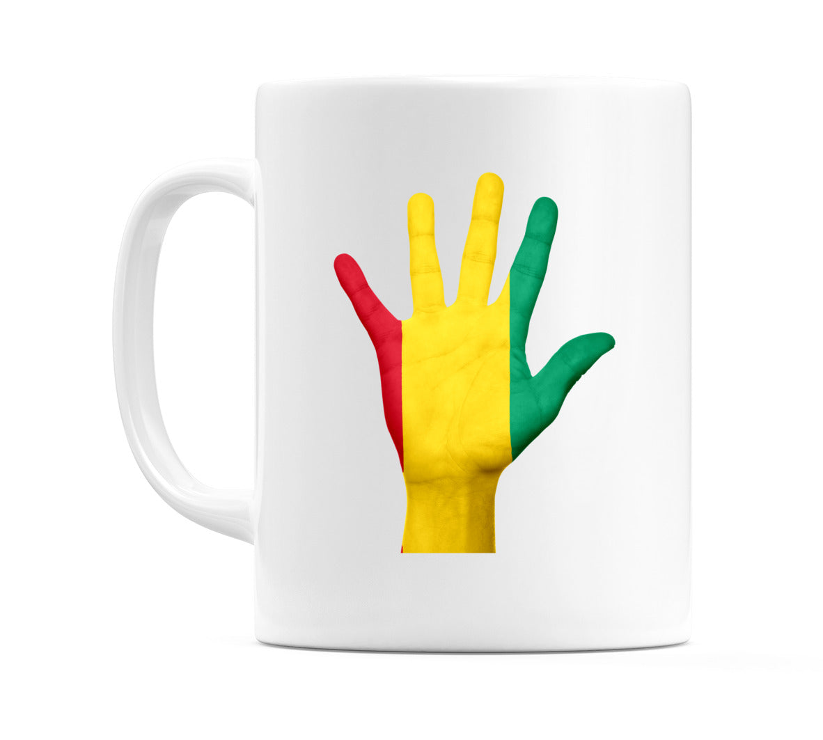 Guinea Hand Flag Mug