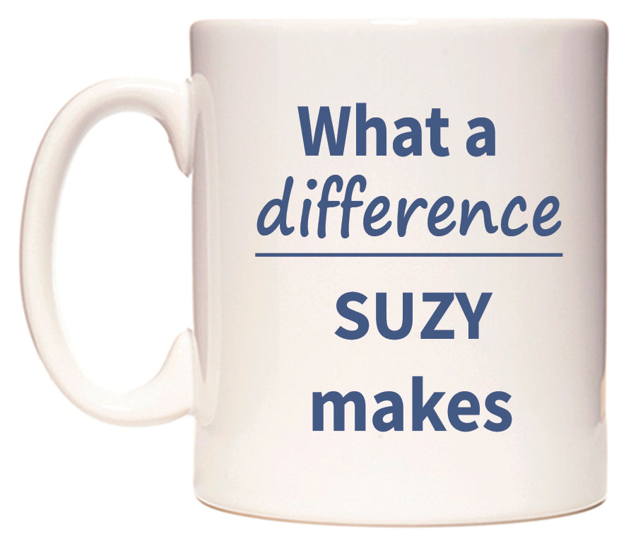 What a difference SUZY makes Mug