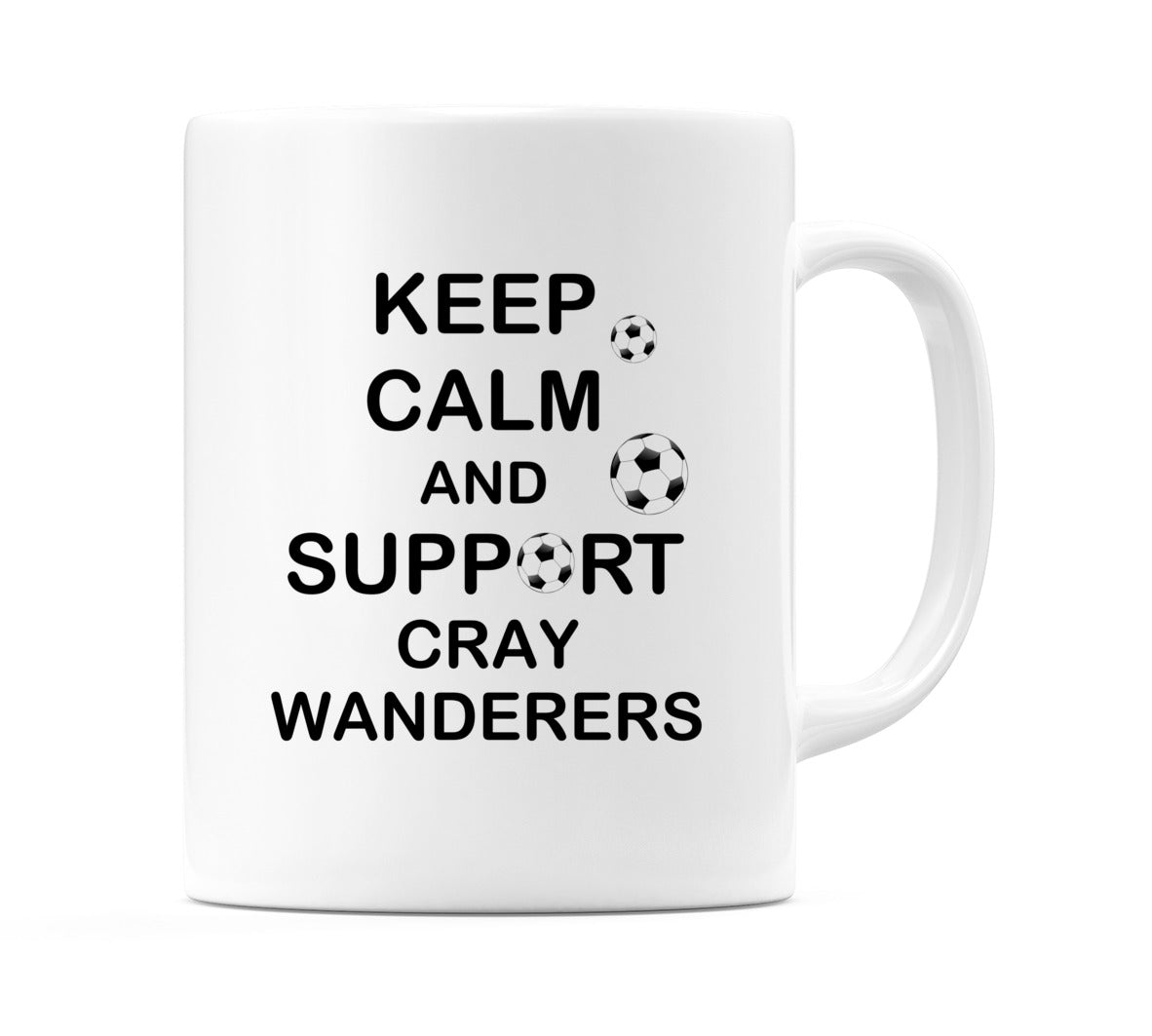 Keep Calm And Support Cray Wanderers Mug