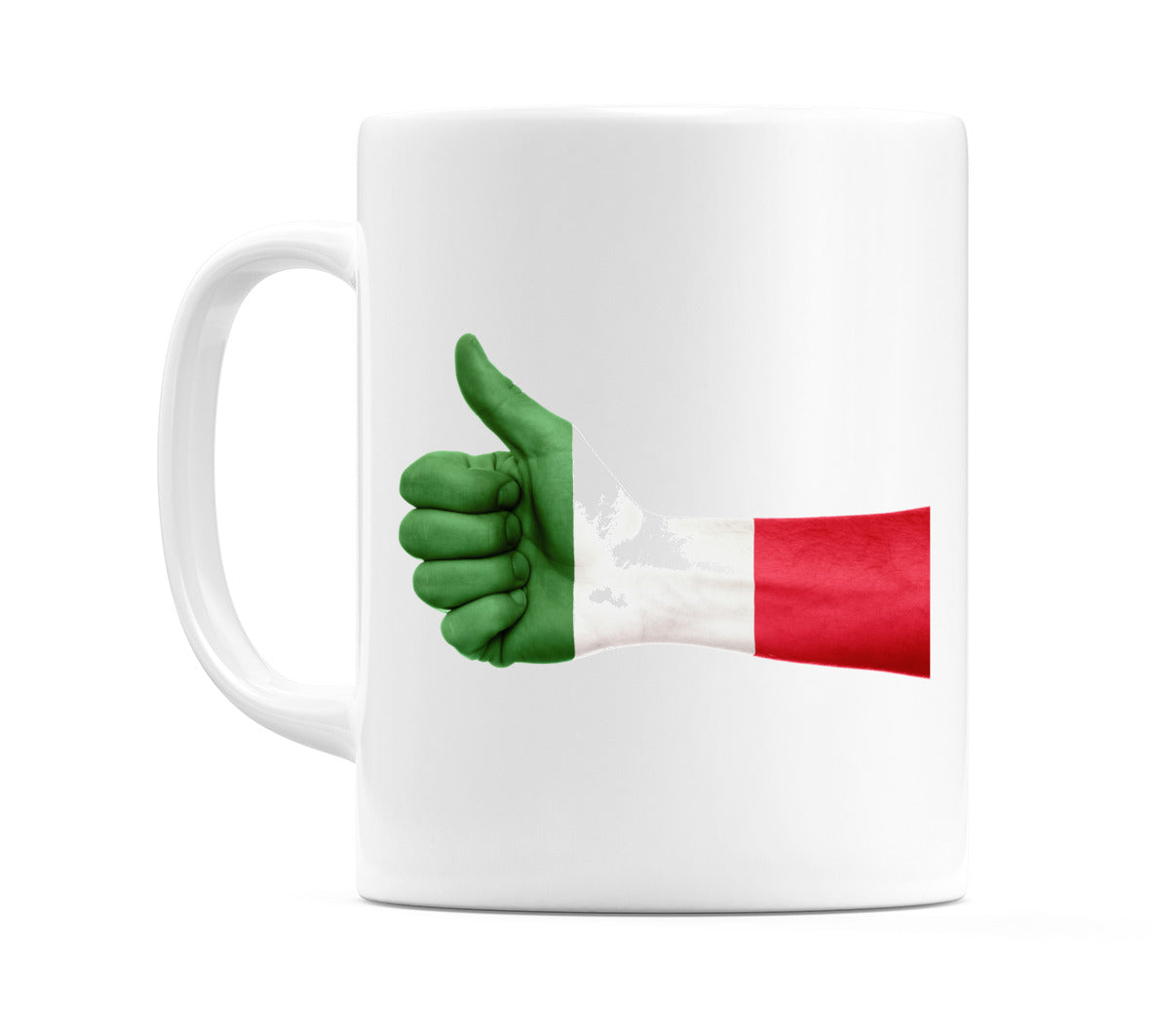 Italy Thumbs up Flag Mug