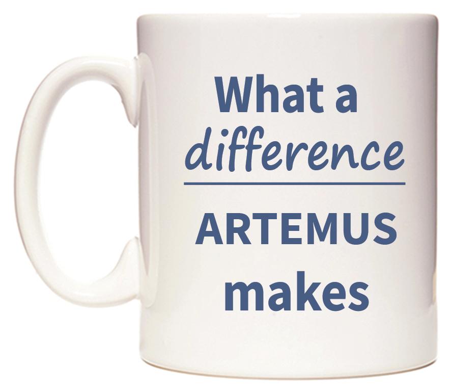What a difference ARTEMUS makes Mug