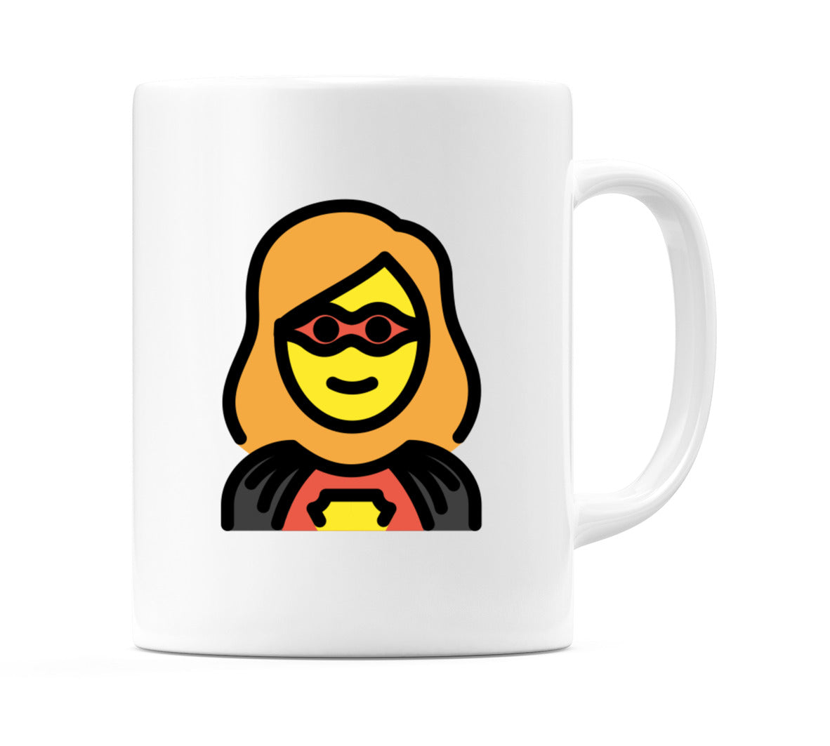 Female Superhero Emoji Mug