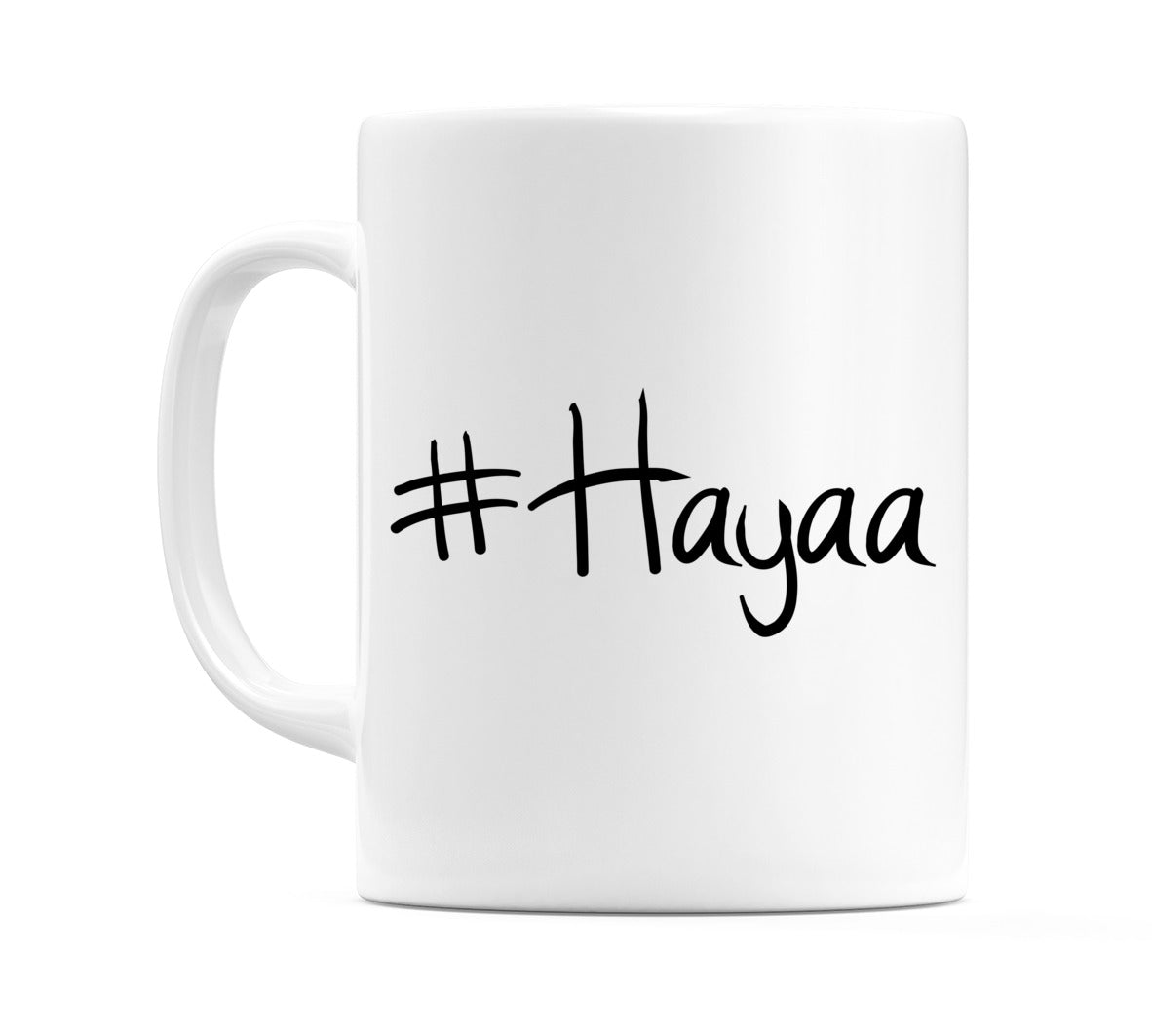 #Hayaa Mug