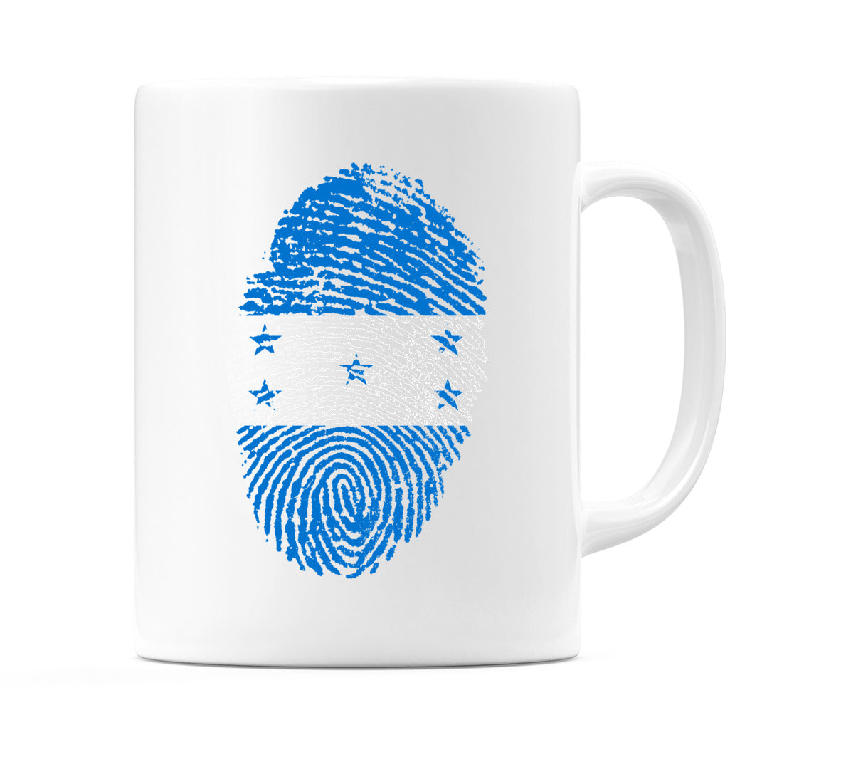 Honduras Finger Print Flag Mug