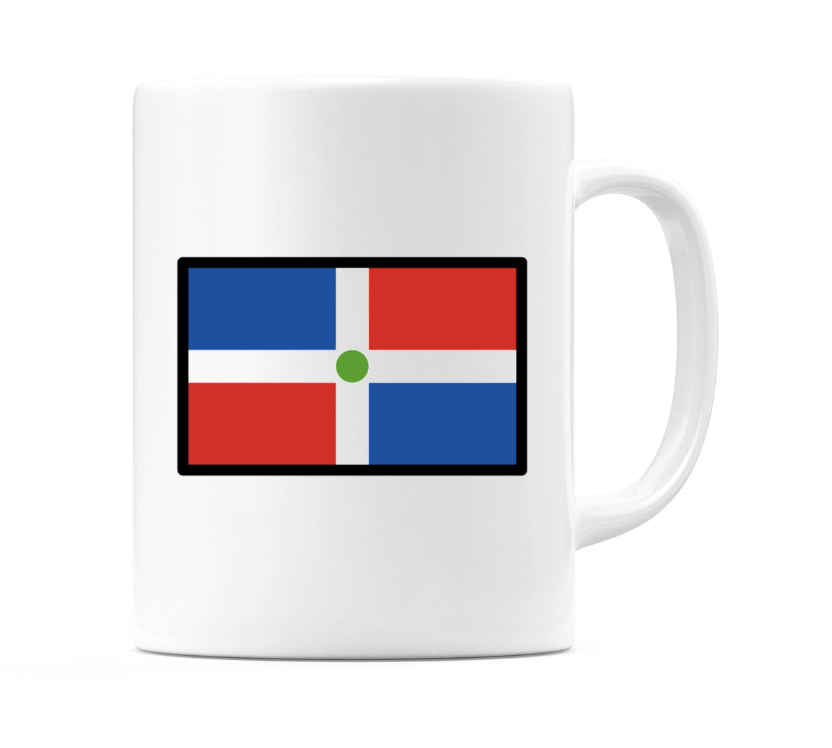 Dominican Republic Flag Emoji Mug
