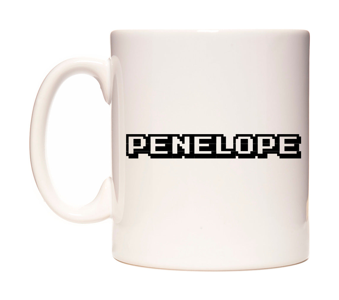 Penelope - Arcade Themed Mug