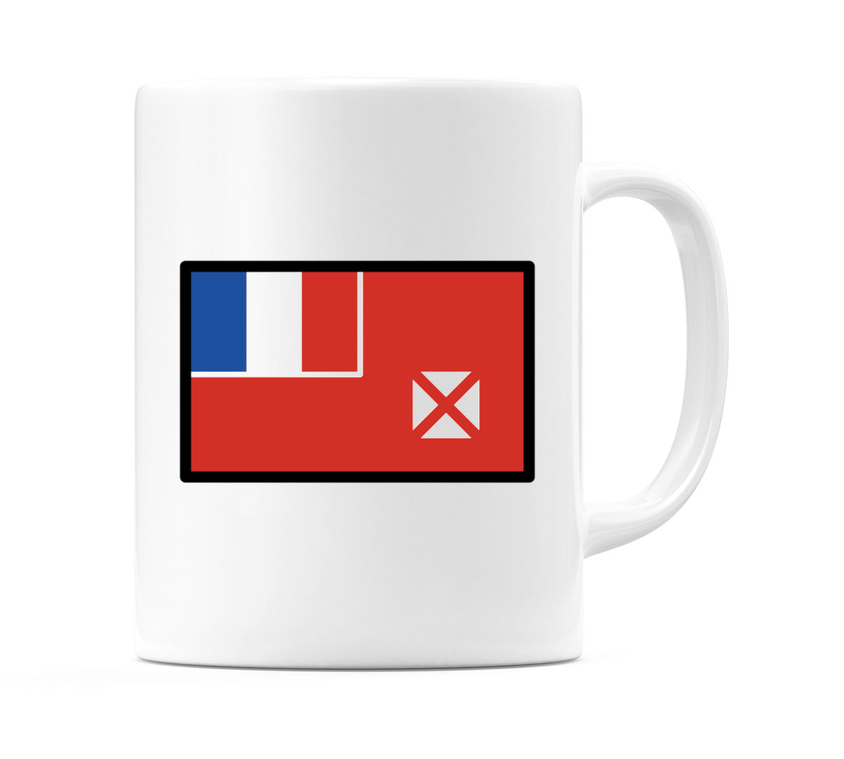 Wallis & Futuna Flag Emoji Mug