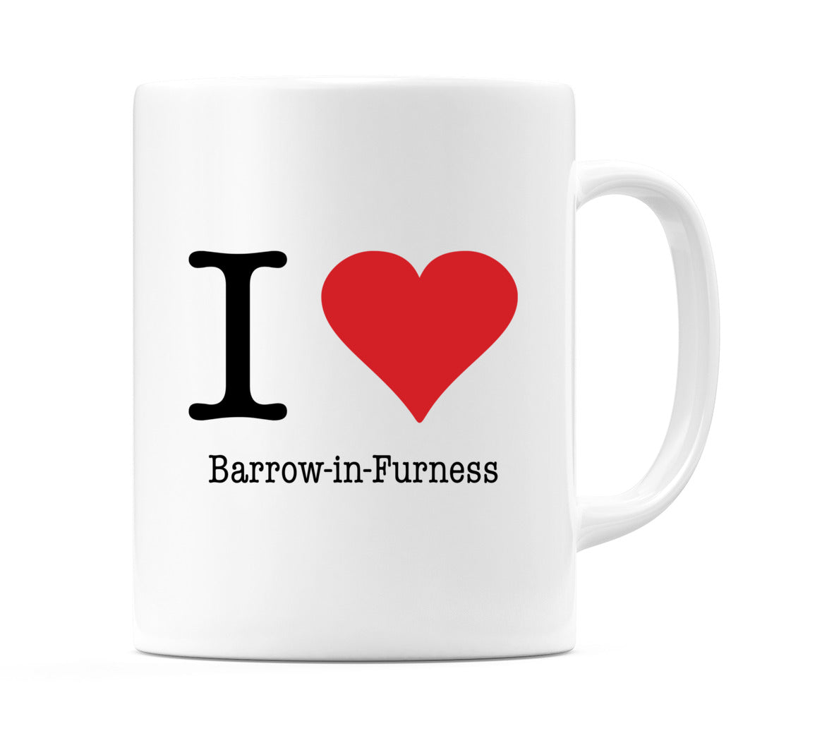 I Love Barrow-in-Furness Mug