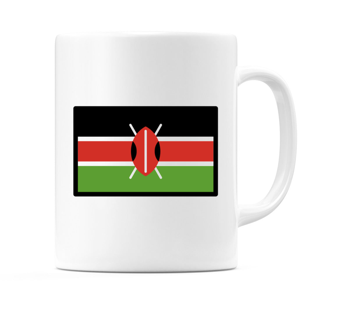 Kenya Flag Emoji Mug