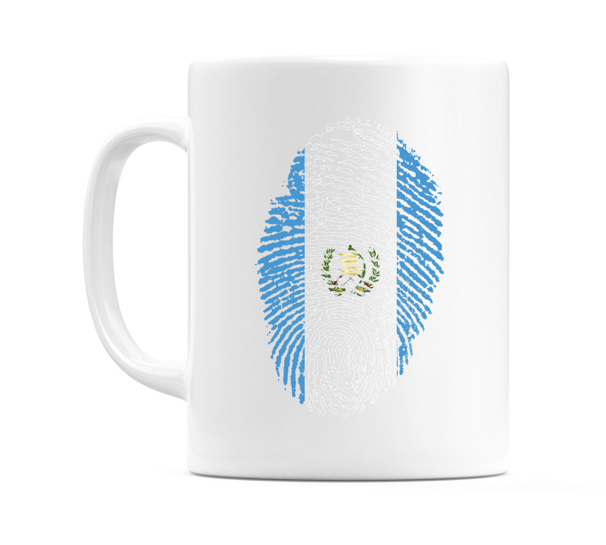 Guatemala Finger Print Flag Mug