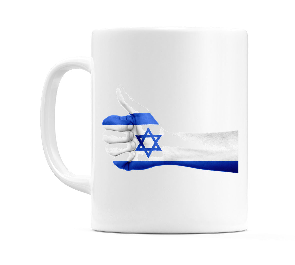 Israel Thumbs up Flag Mug