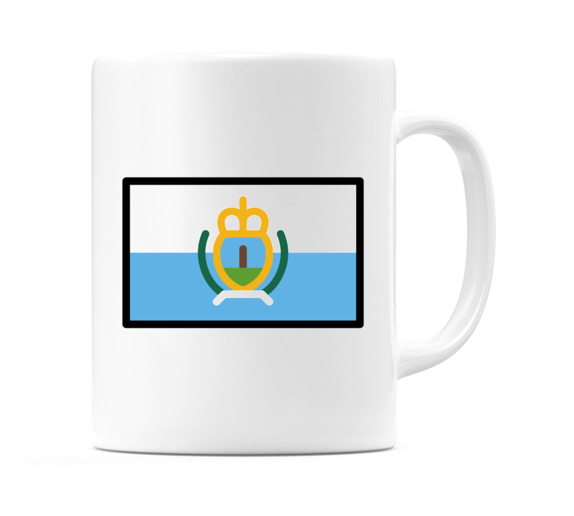 San Marino Flag Emoji Mug